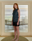 Mandarin Collared Blouse