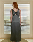 Twist Satin Dress