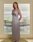 Twist Satin Dress