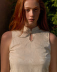 Mandarin Collared Blouse