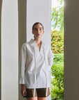 Concat Cotton Shirt