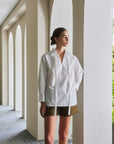 Concat Cotton Shirt