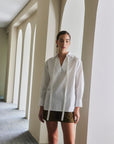 Concat Cotton Shirt