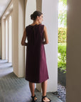 Linear Linen Dress
