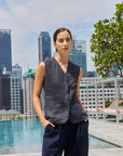 Field Linen Vest