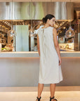Linear Linen Dress