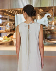 Linear Linen Dress