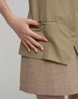 Roulie Vest, Pistachio