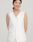 Roulie Vest, White