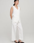 Roulie Vest, White