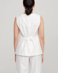 Roulie Vest, White