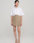 Biscuit Skort, Graham Beige