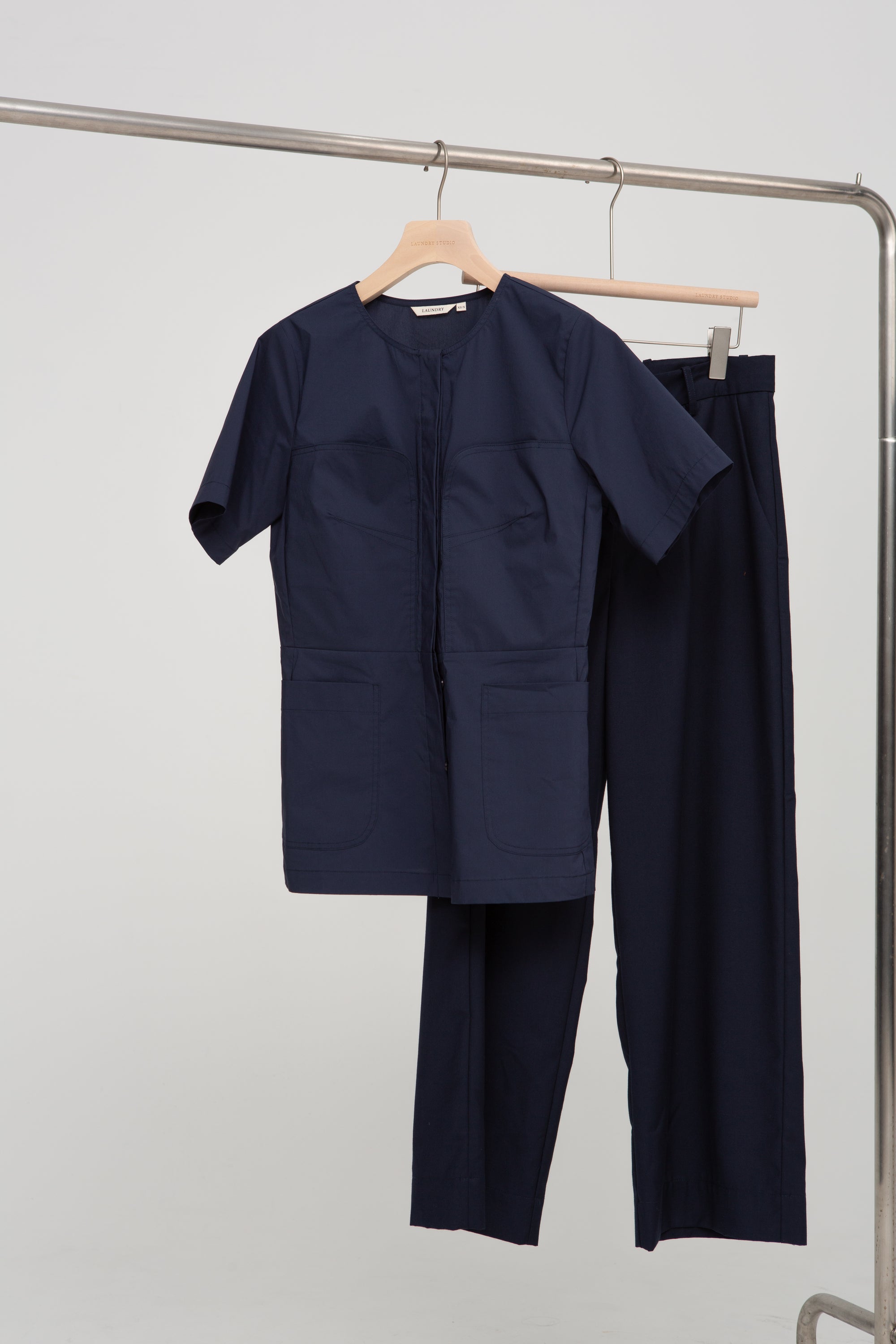 Philo Blouse, Navy