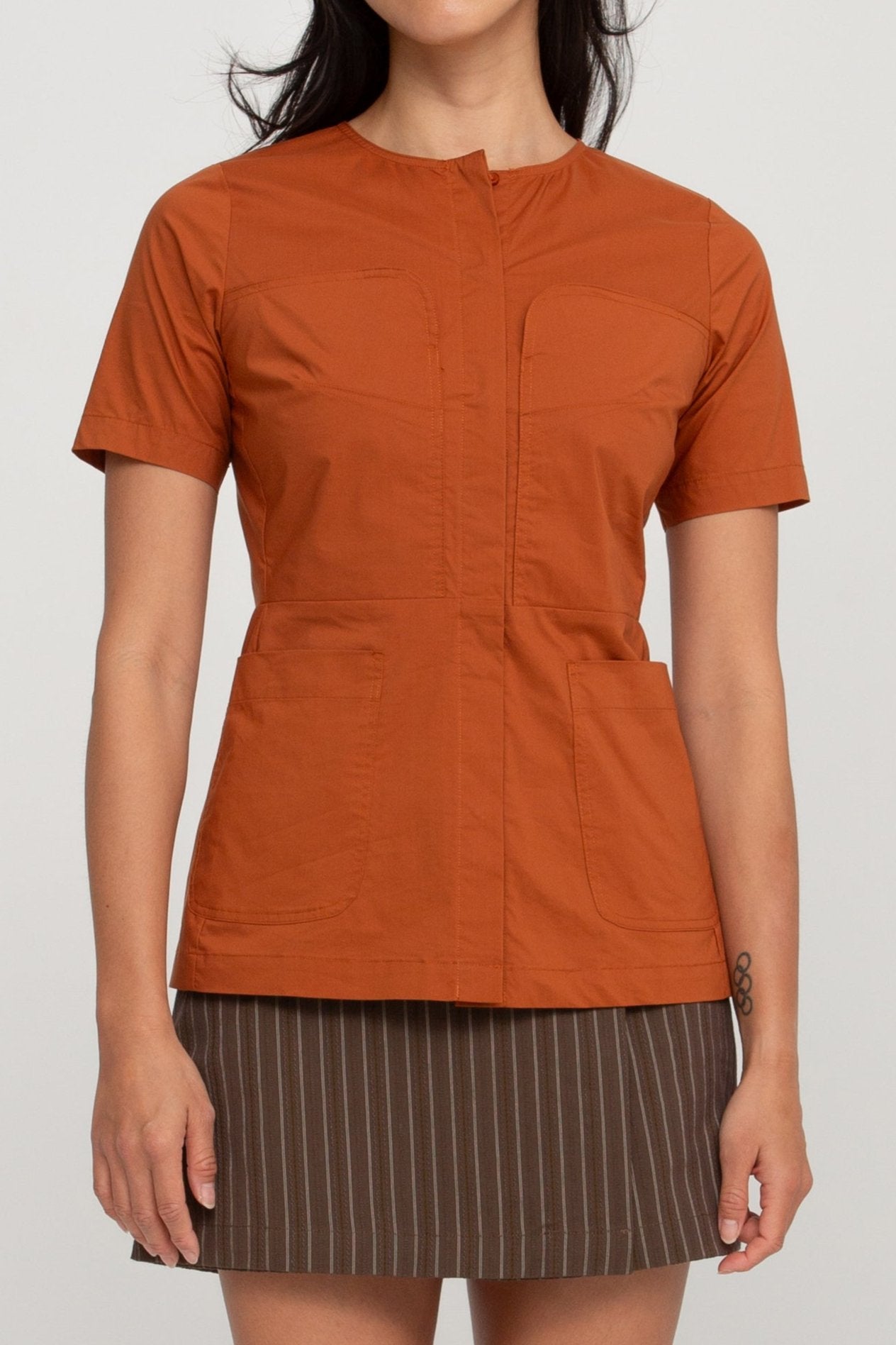 Philo Blouse, Navy