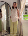 Mandarin Collared Blouse