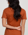 Philo Blouse, Terra Cotta