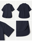 Takara Bib Shirt, Navy