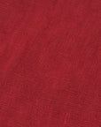 Linen Knot Shirt, Red